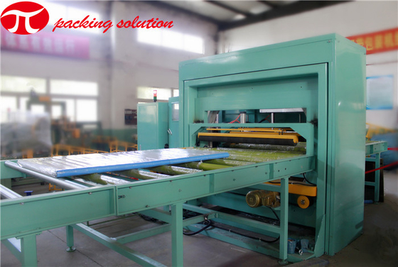 Fully Automatic Wooden Door Shrinking Packing Machine Weight 100kg  Control  PLC
