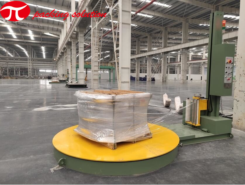 2100mm Packing Height PLC Control Luggage Wooden Box Packing Machine