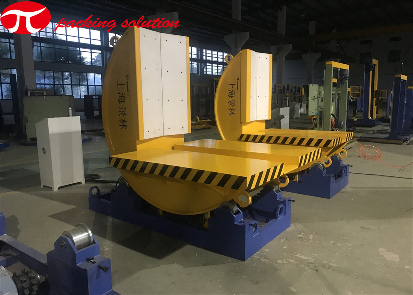 Automatic Coil Turnover Machine Mold Upender With Moveable V Table